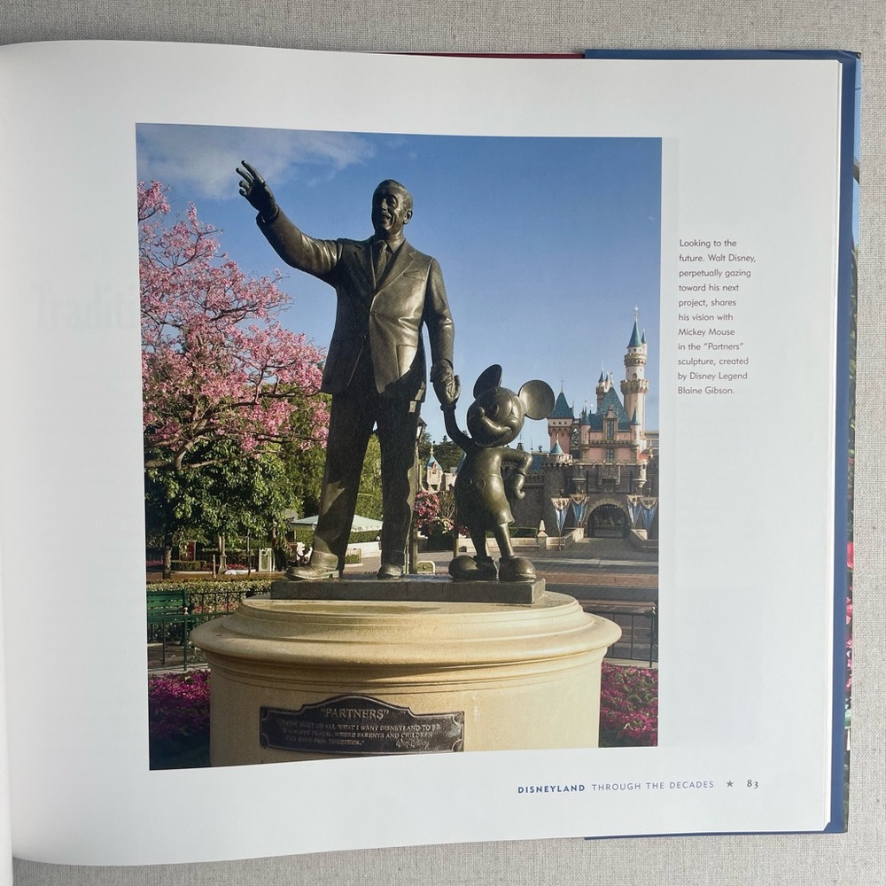 Disneyland Through The Decades: A Photographic Celebration Kurtti Hardcover Book - Picture 10 of 17